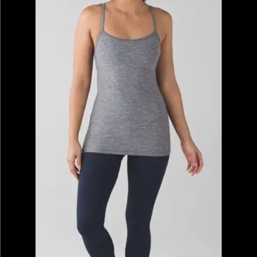 Lululemon Athletica Gray Tank Top